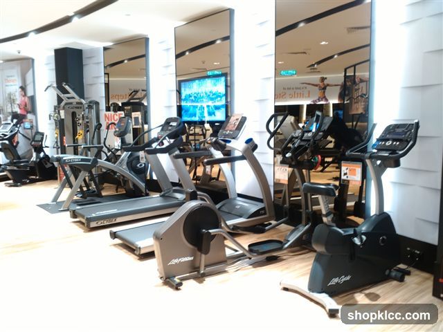 Fitness Equipment Display