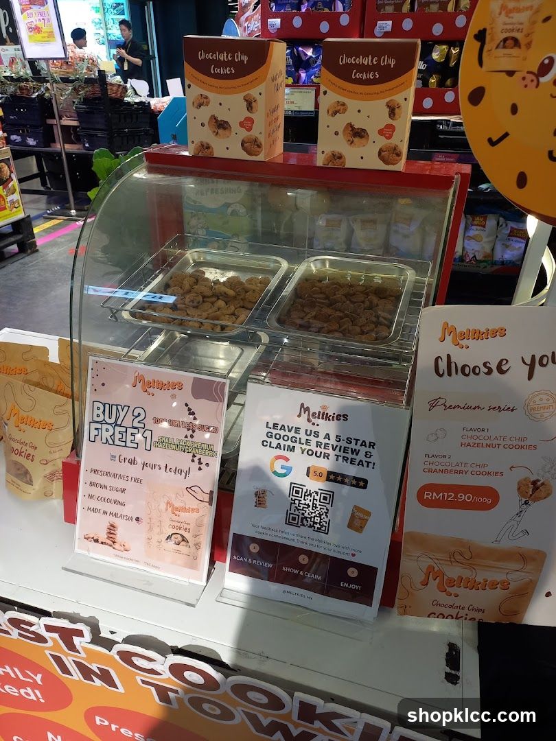 Meltkies Cookie Display