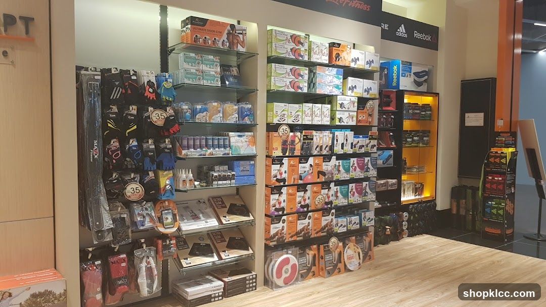 Fitness Store Interior Display