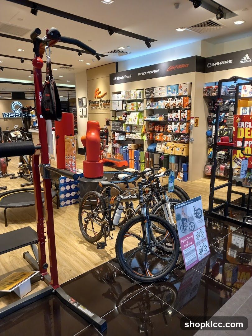 Fitness Equipment Store Interior