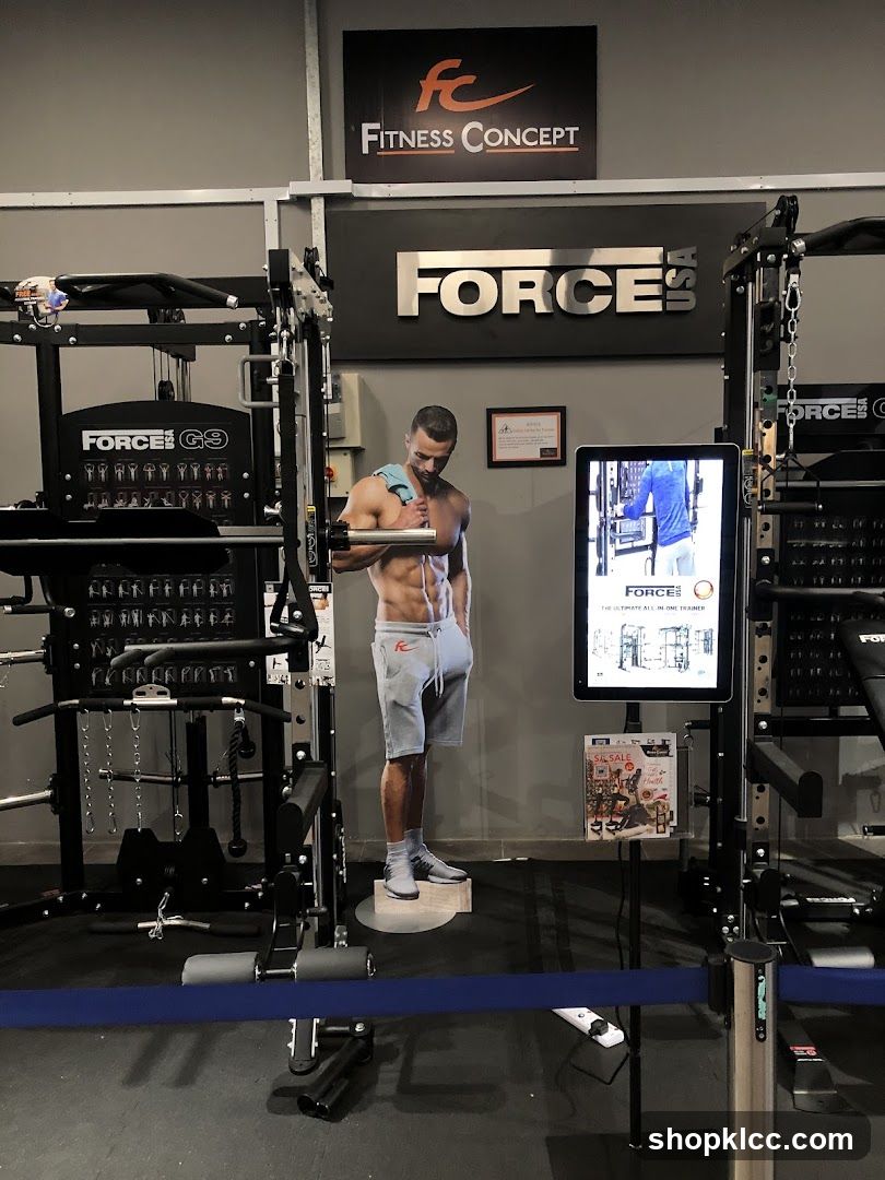 Fitness Concept Interior Display