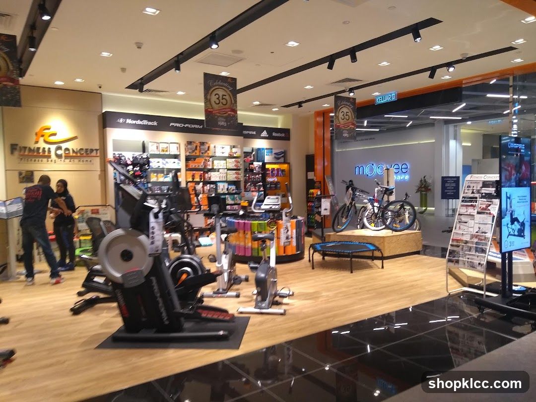 Fitness Concept Store Interior