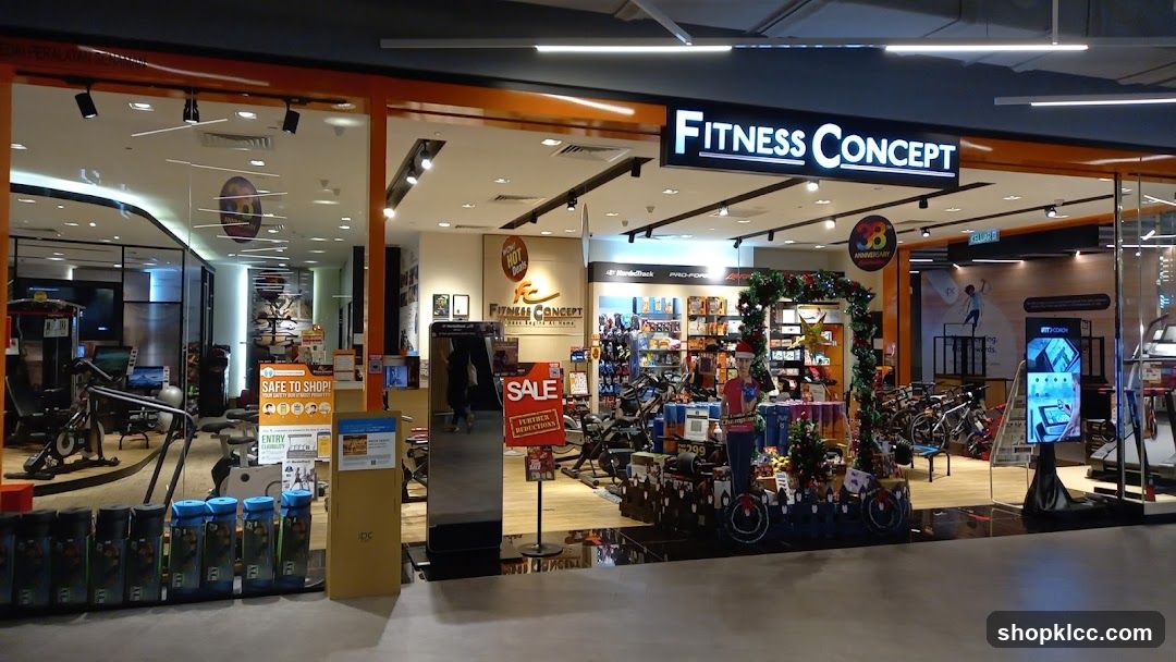 Fitness Concept Storefront