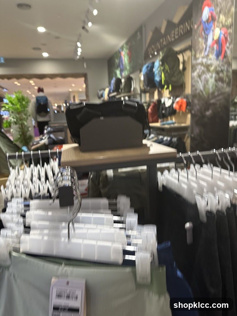 Outdoor Gear Store Interior