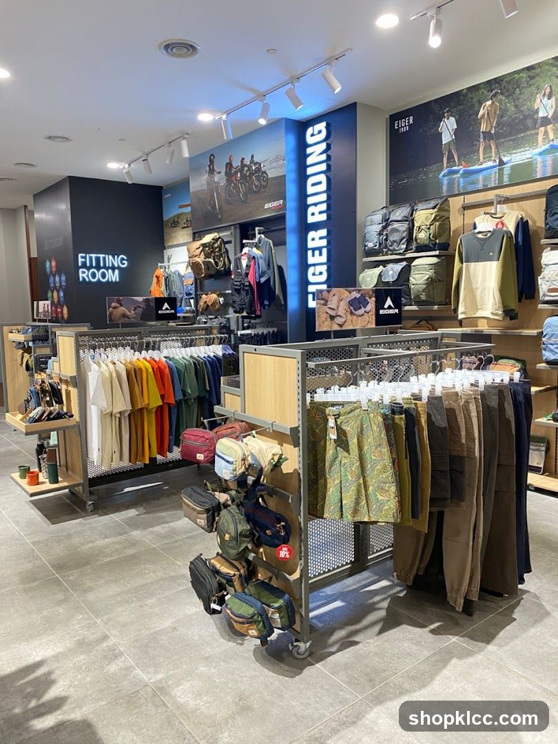 Eiger Riding Store Interior