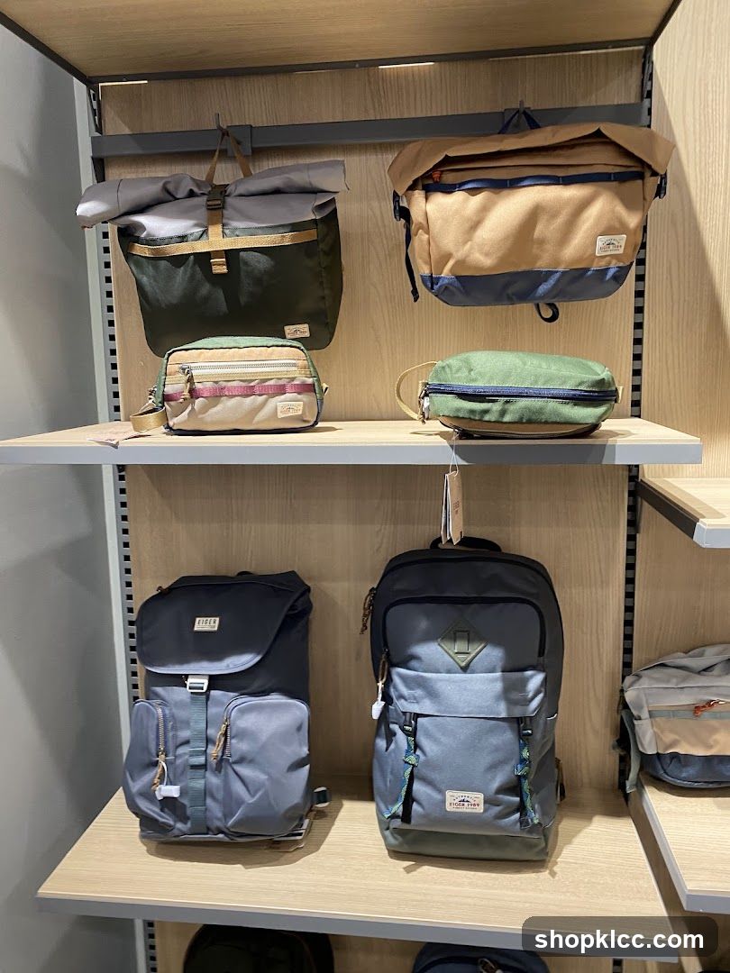 Bags on Display