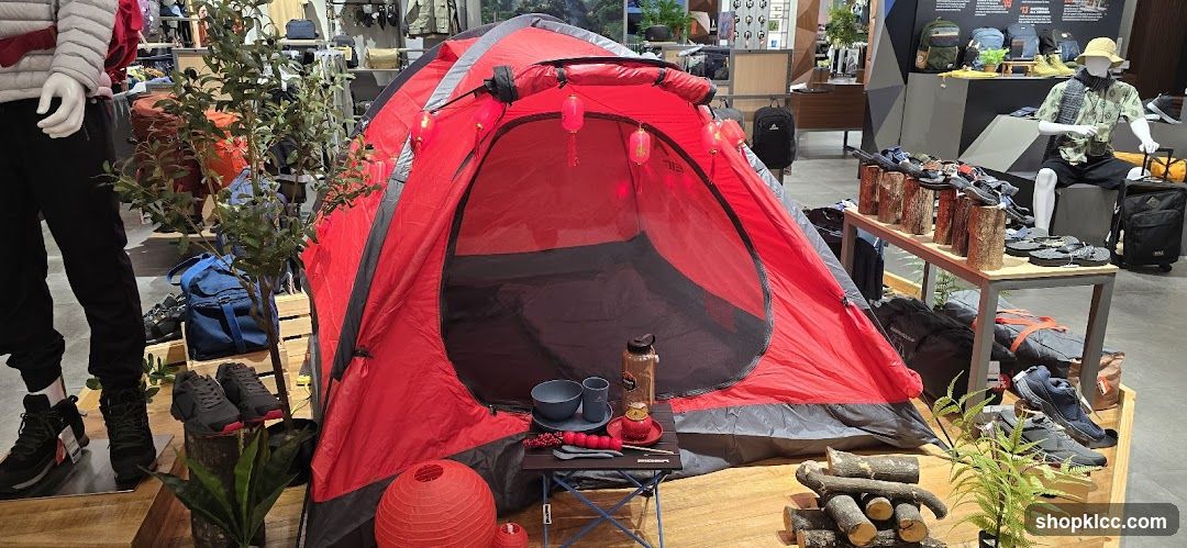 Camping Gear Display