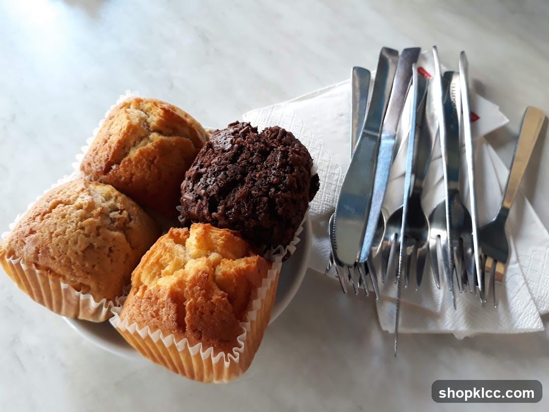 Muffins and Cutlery