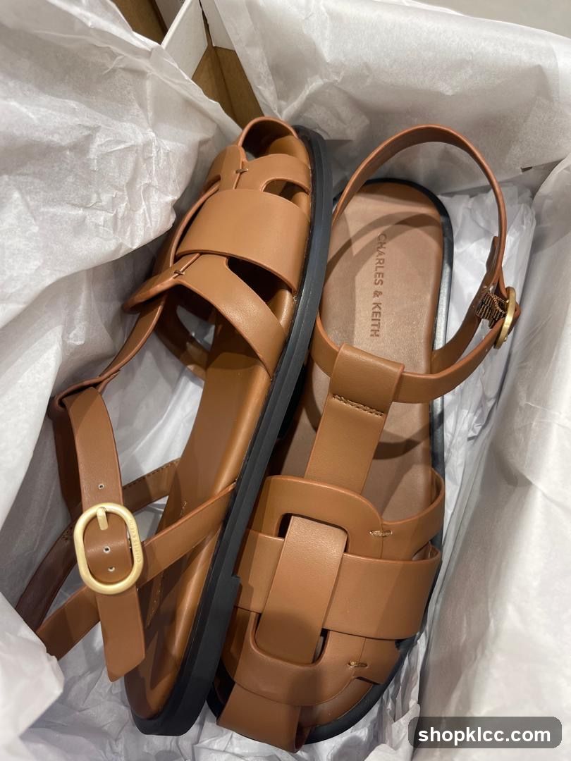 Brown Leather Sandals