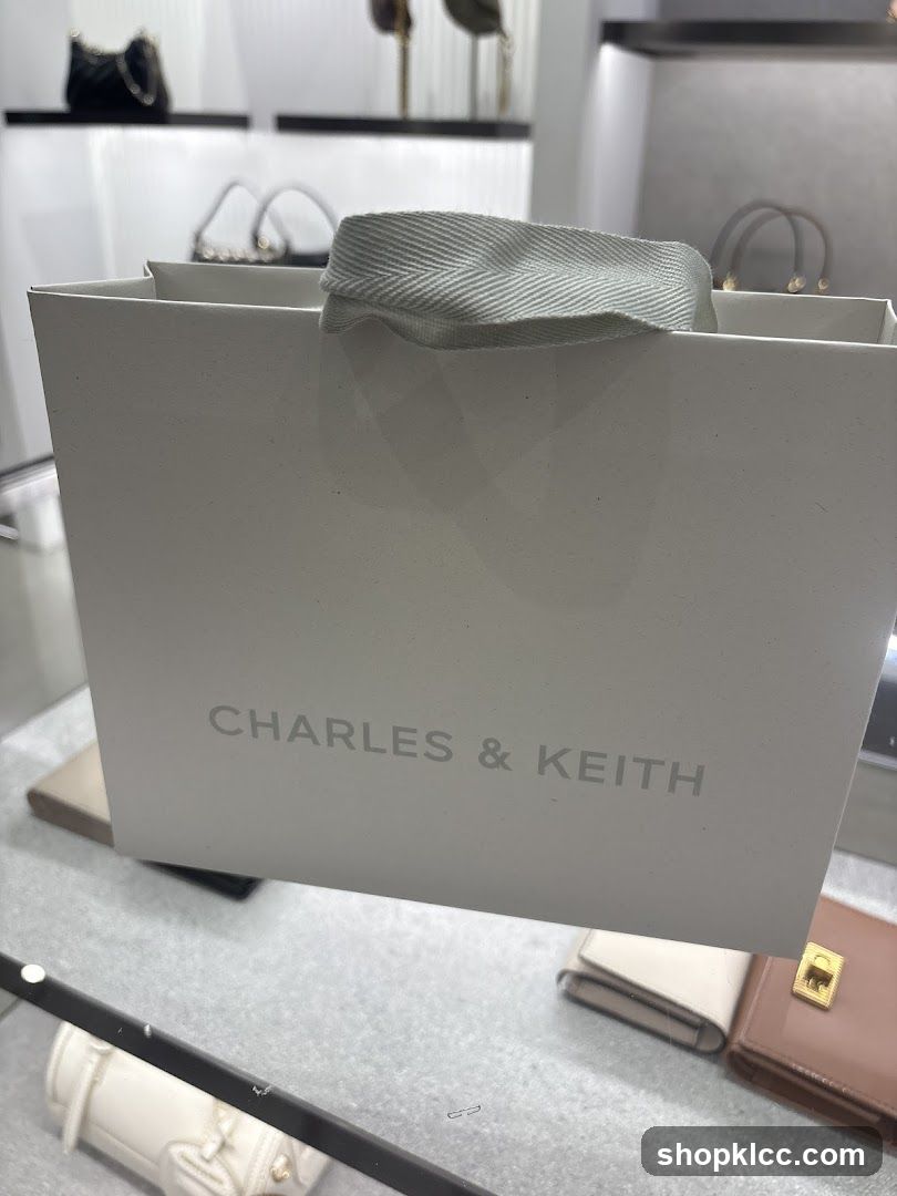 White Shopping Bag with Logo