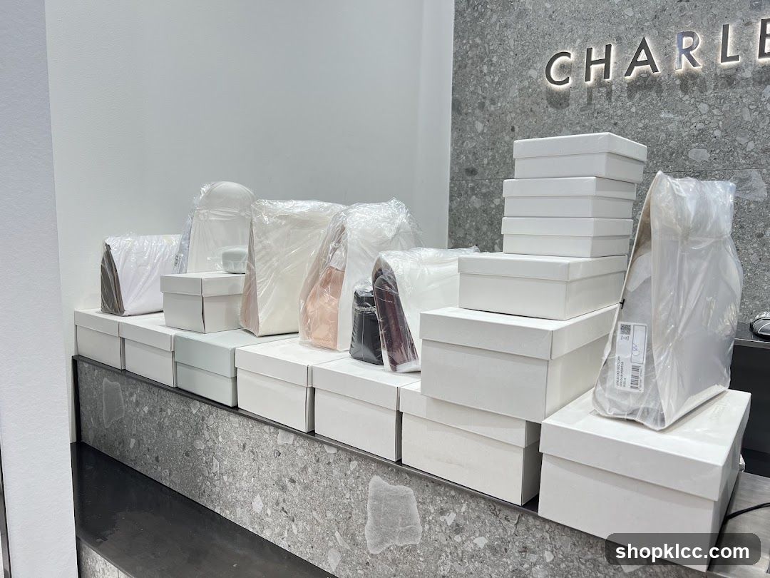 Store Display of Packaged Items