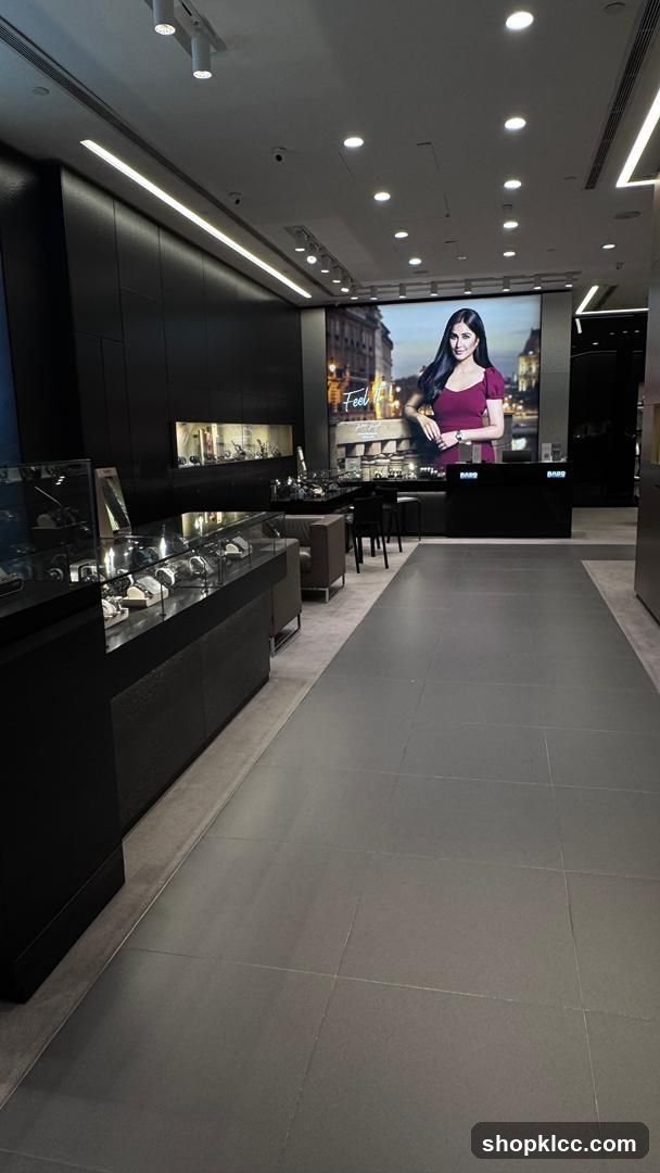 Luxury Watch Store Interior