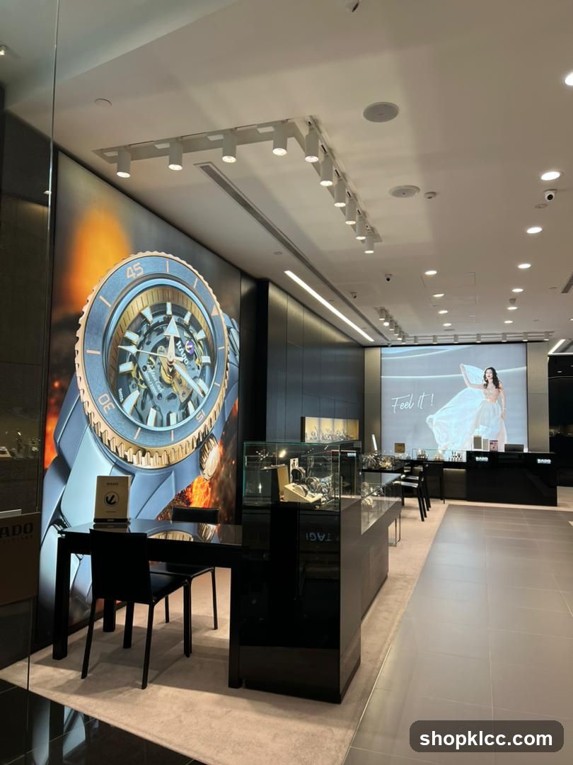Watch Store Interior