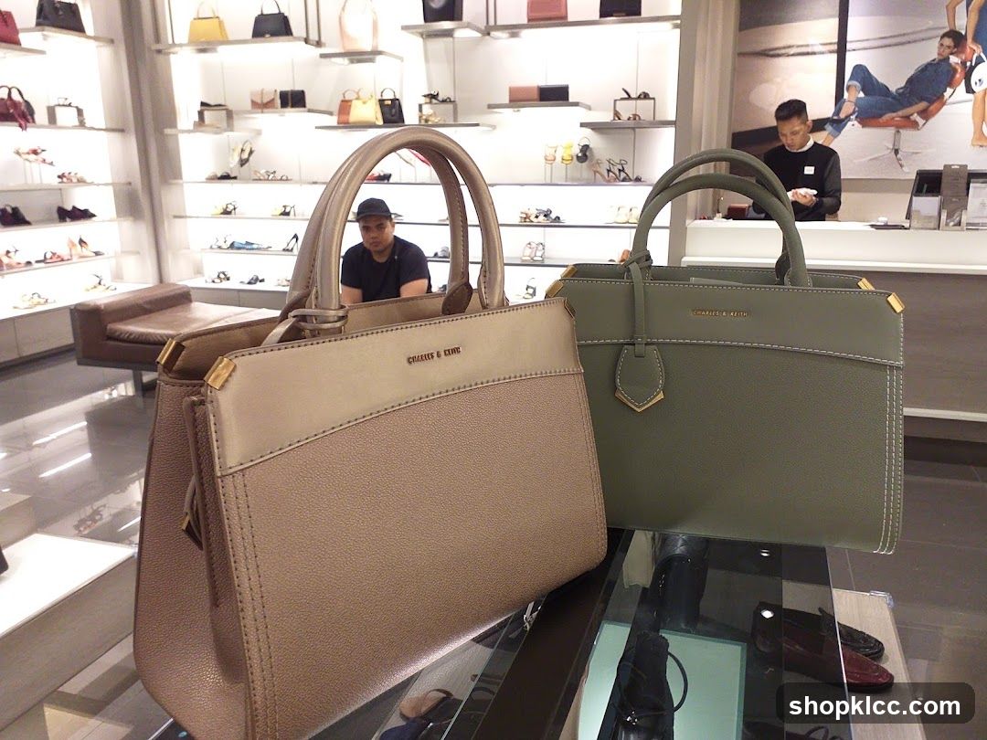 Handbags on Display