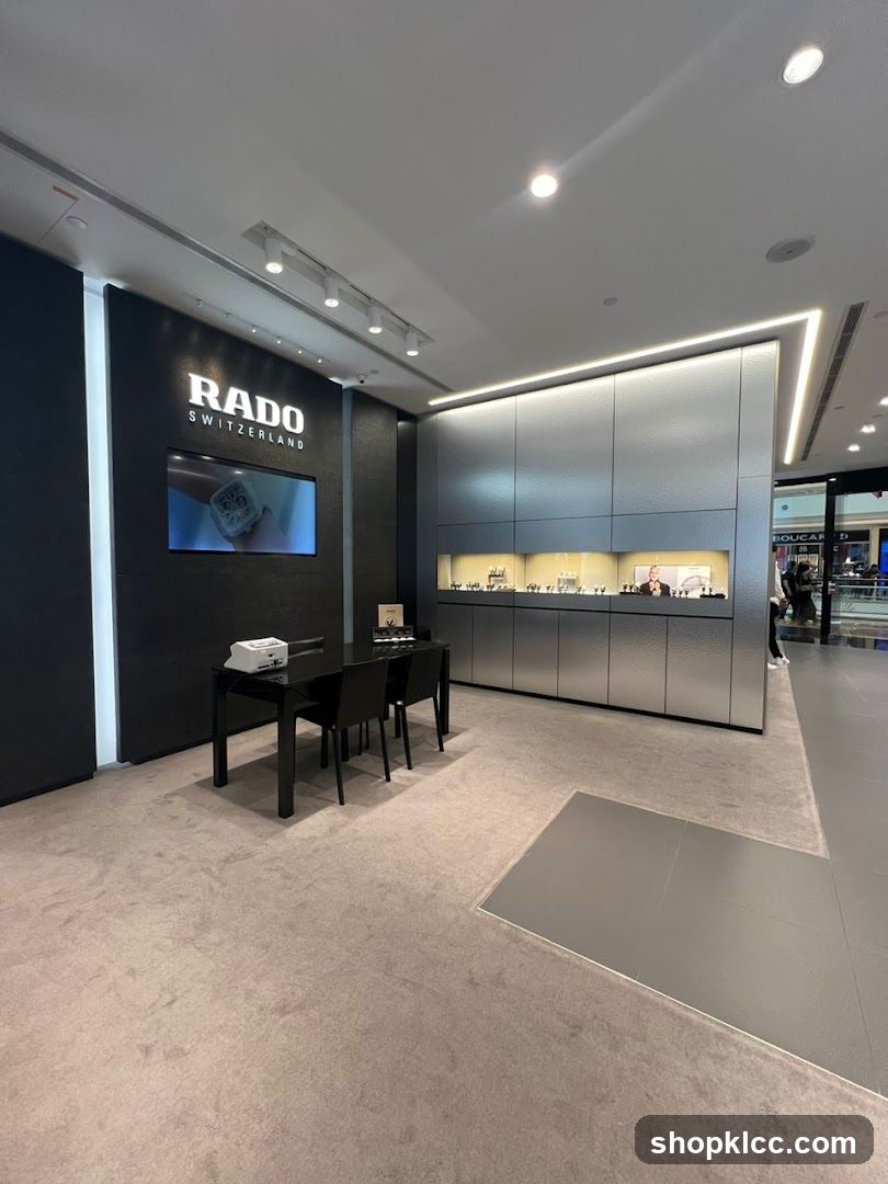 Rado Watch Store Interior