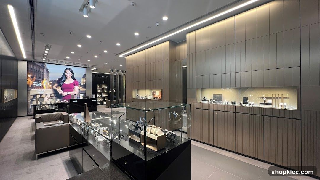 Luxury Watch Store Interior