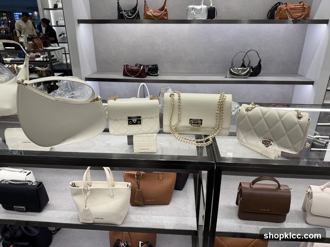 Handbags on Display