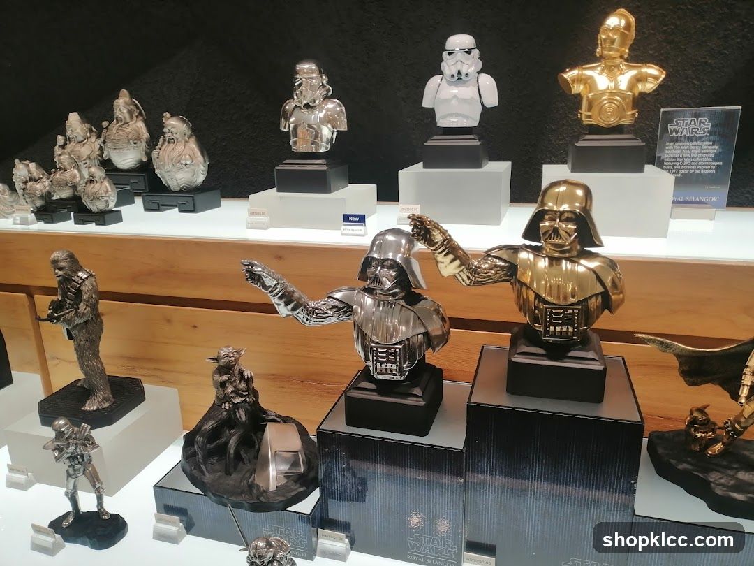 Star Wars Collectibles Display