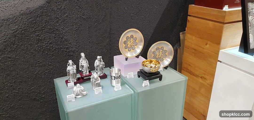 Display of Decorative Figurines and Ornaments