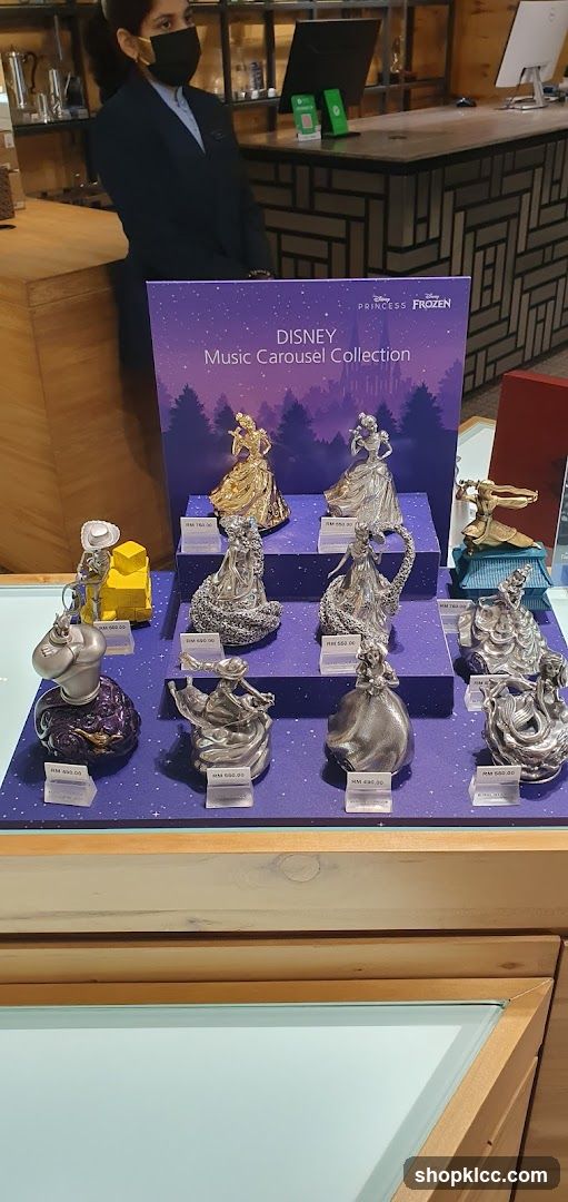 Disney Music Carousel Collection Display