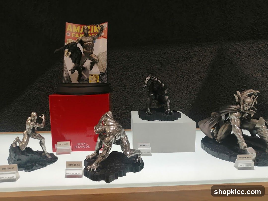 Figurines on Display