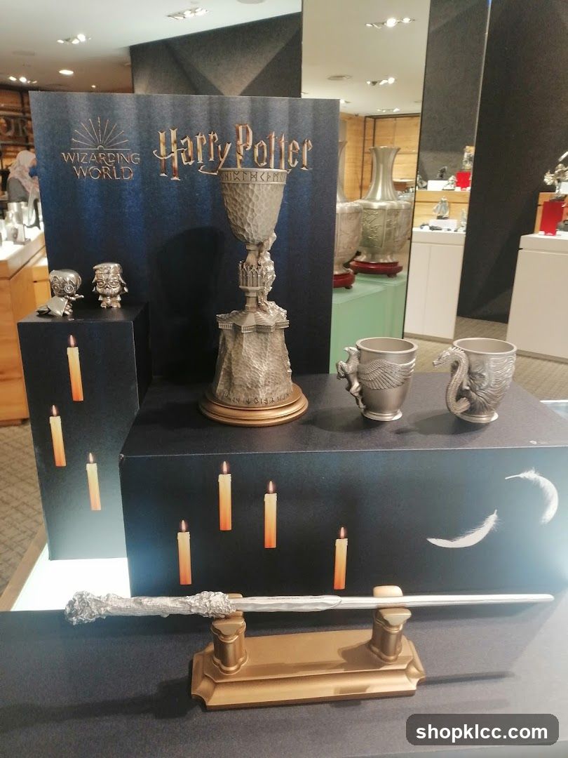 Harry Potter Merchandise Display