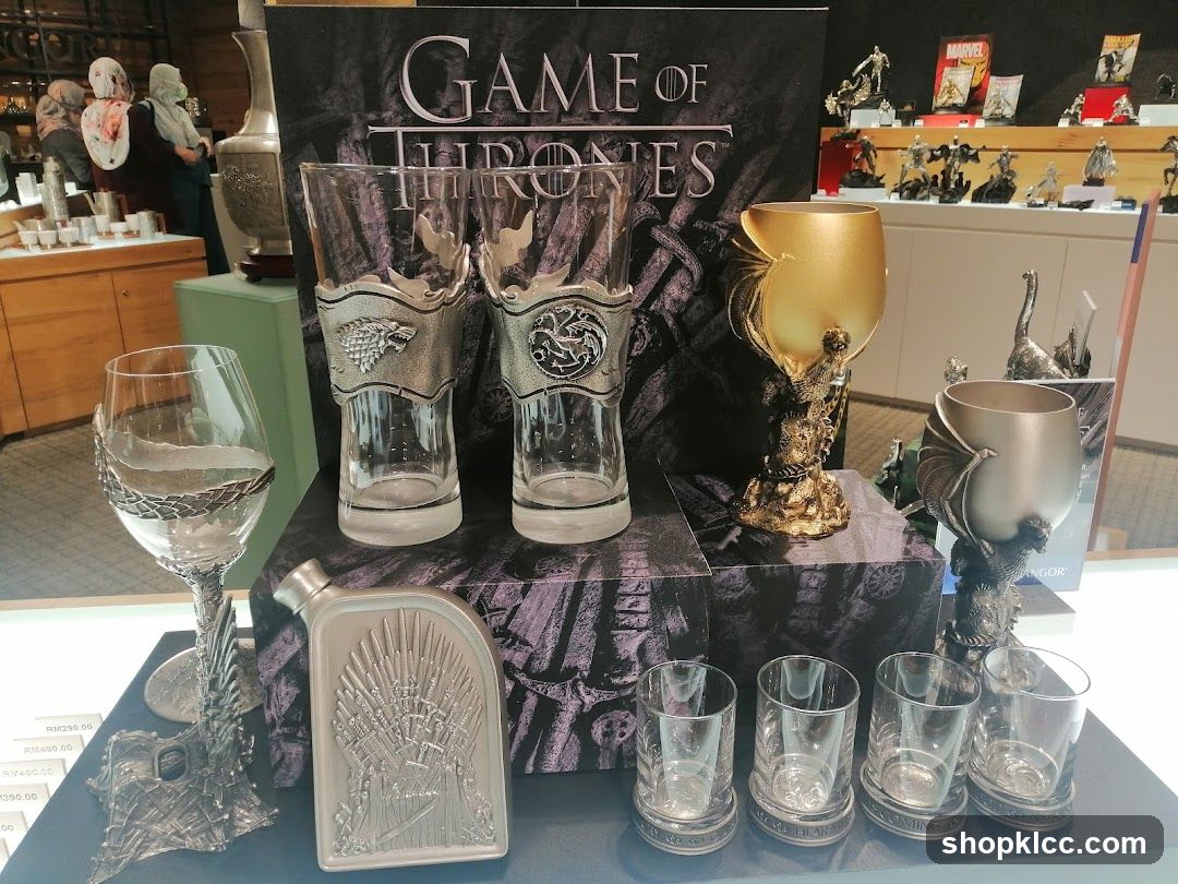 Game of Thrones Merchandise Display