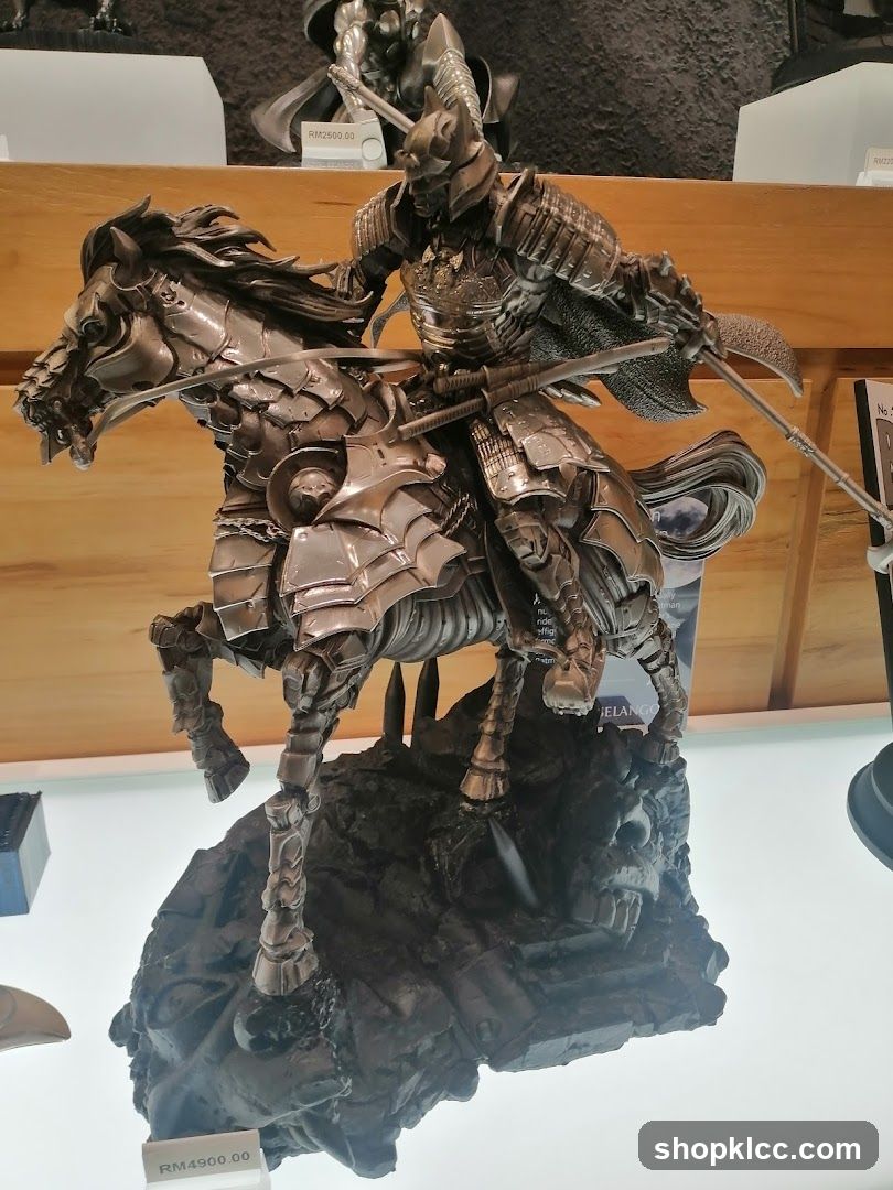 Knight on Horseback Figurine