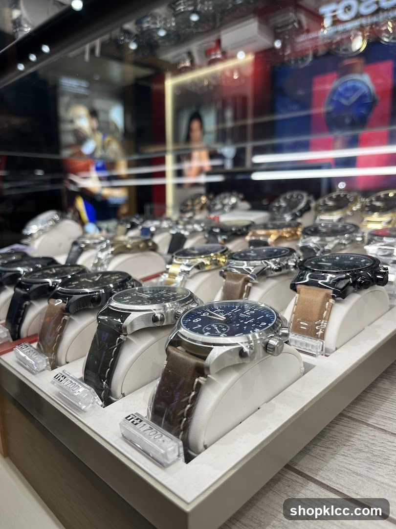 Display of watches