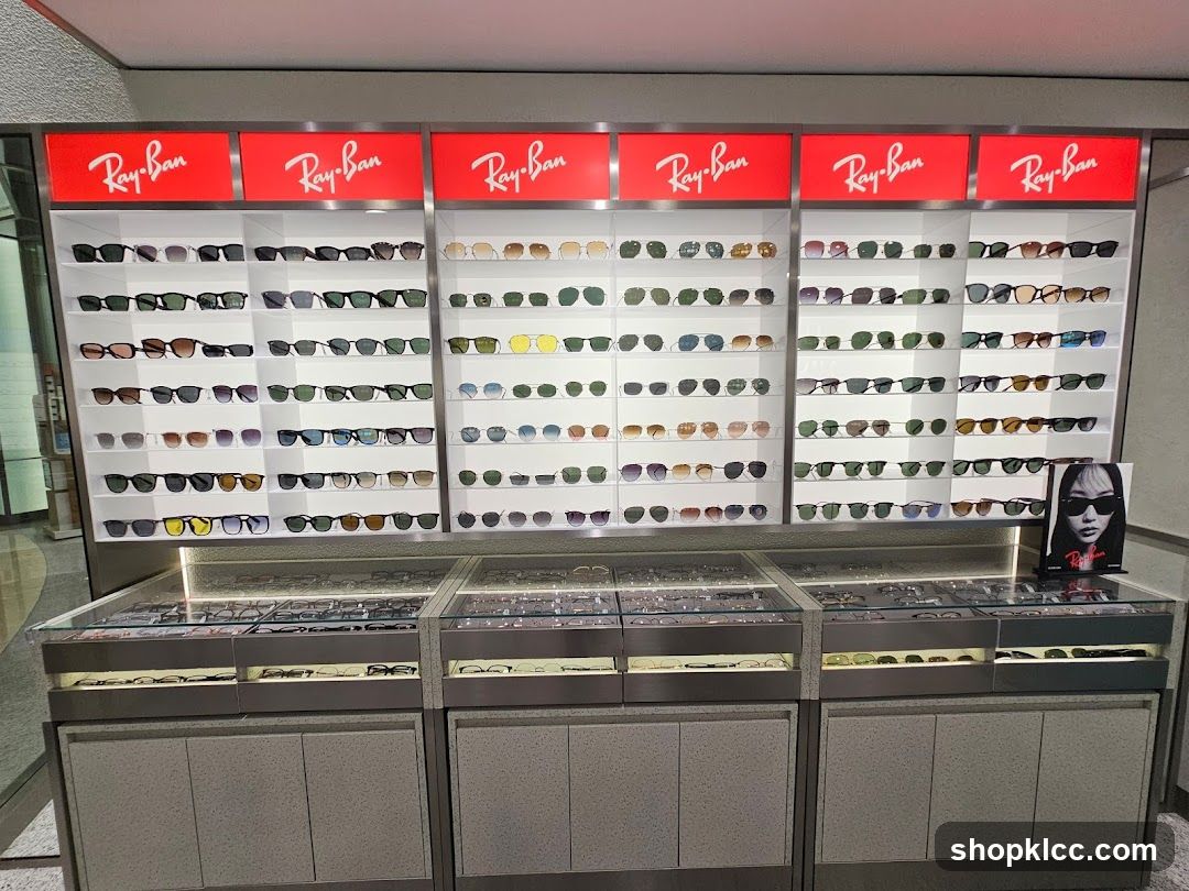 Ray-Ban Sunglasses Display
