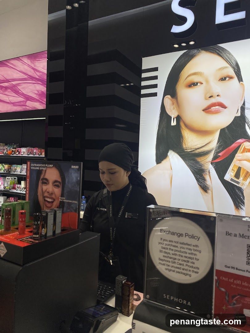 Sephora Counter