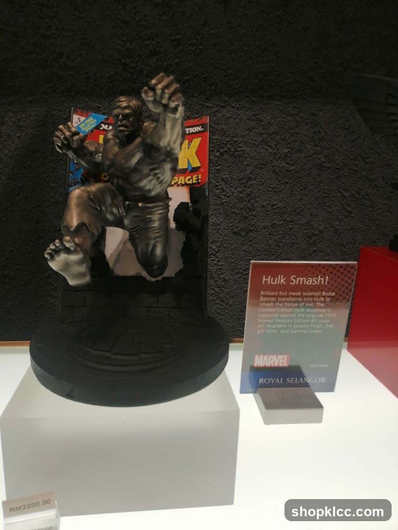 Hulk Smash Sculpture