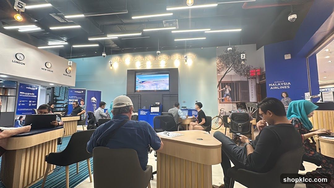 Malaysia Airlines Check-in Counter