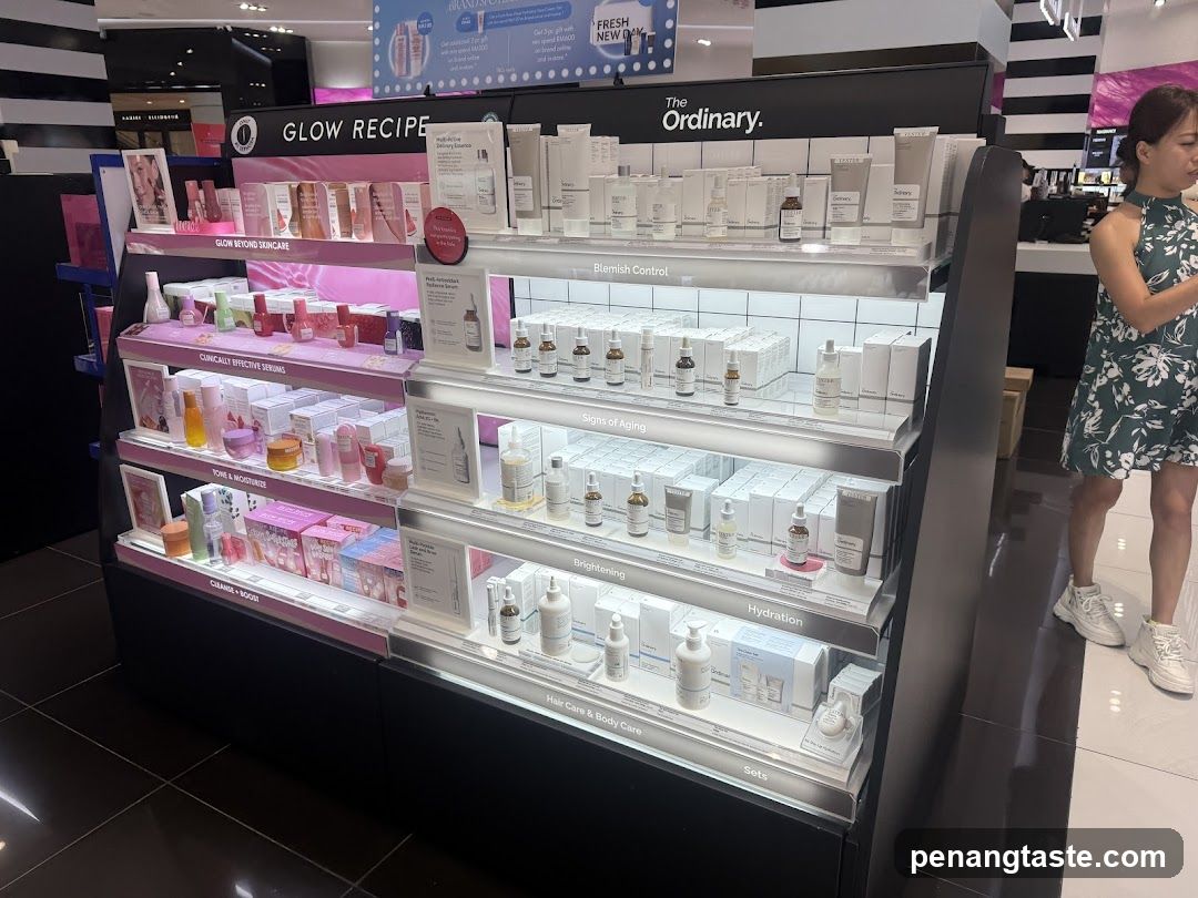 Skincare Display