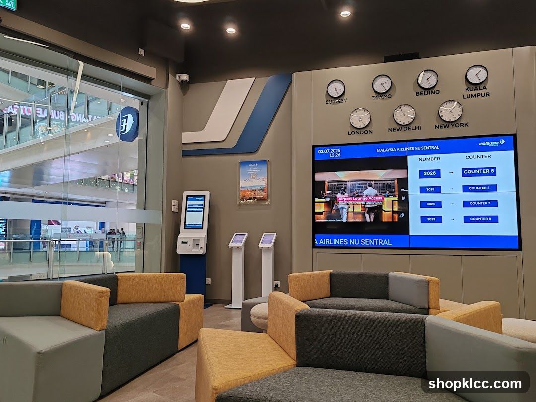 Malaysia Airlines Nu Sentral Lounge