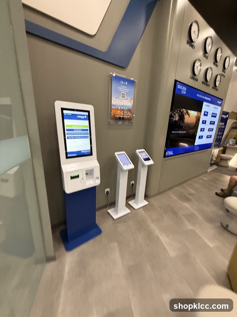 Information Kiosk and World Clocks