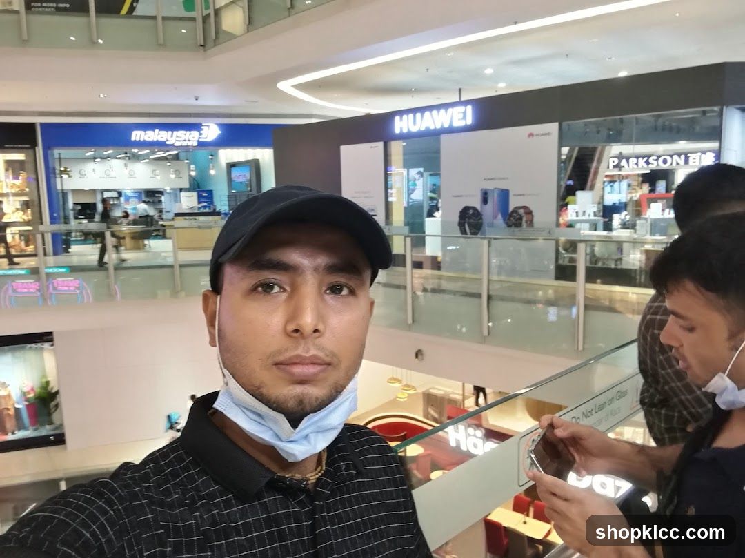 Mall Interior with Shops