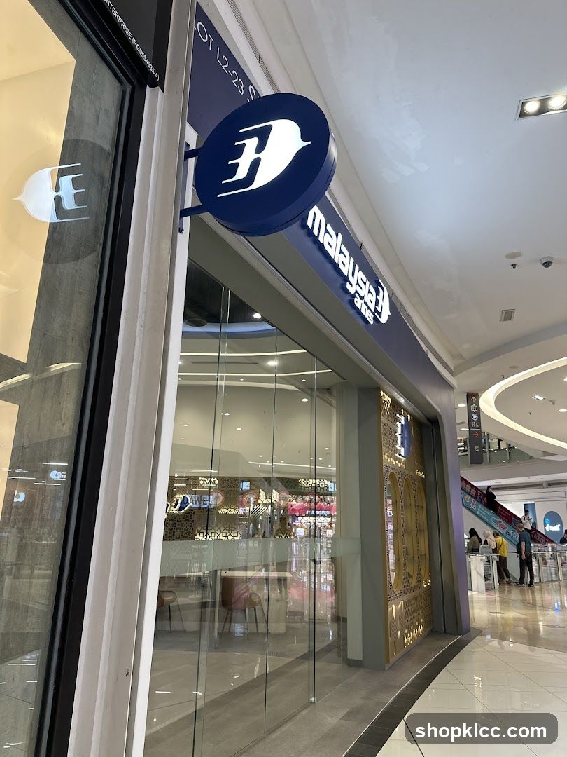 Malaysia Airlines Storefront