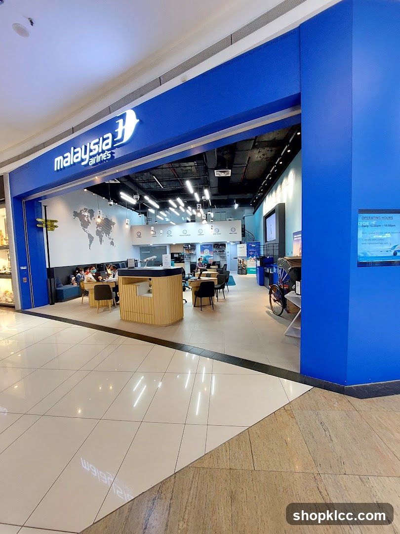 Malaysia Airlines Storefront