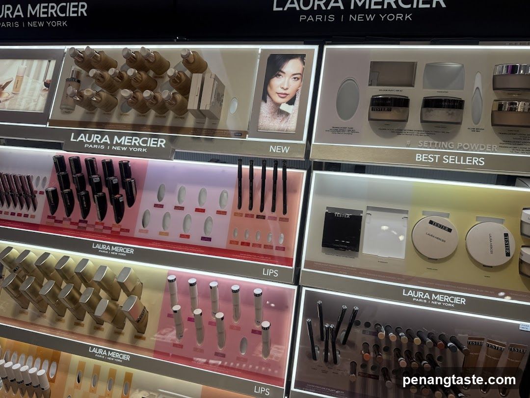 Laura Mercier Cosmetics Display