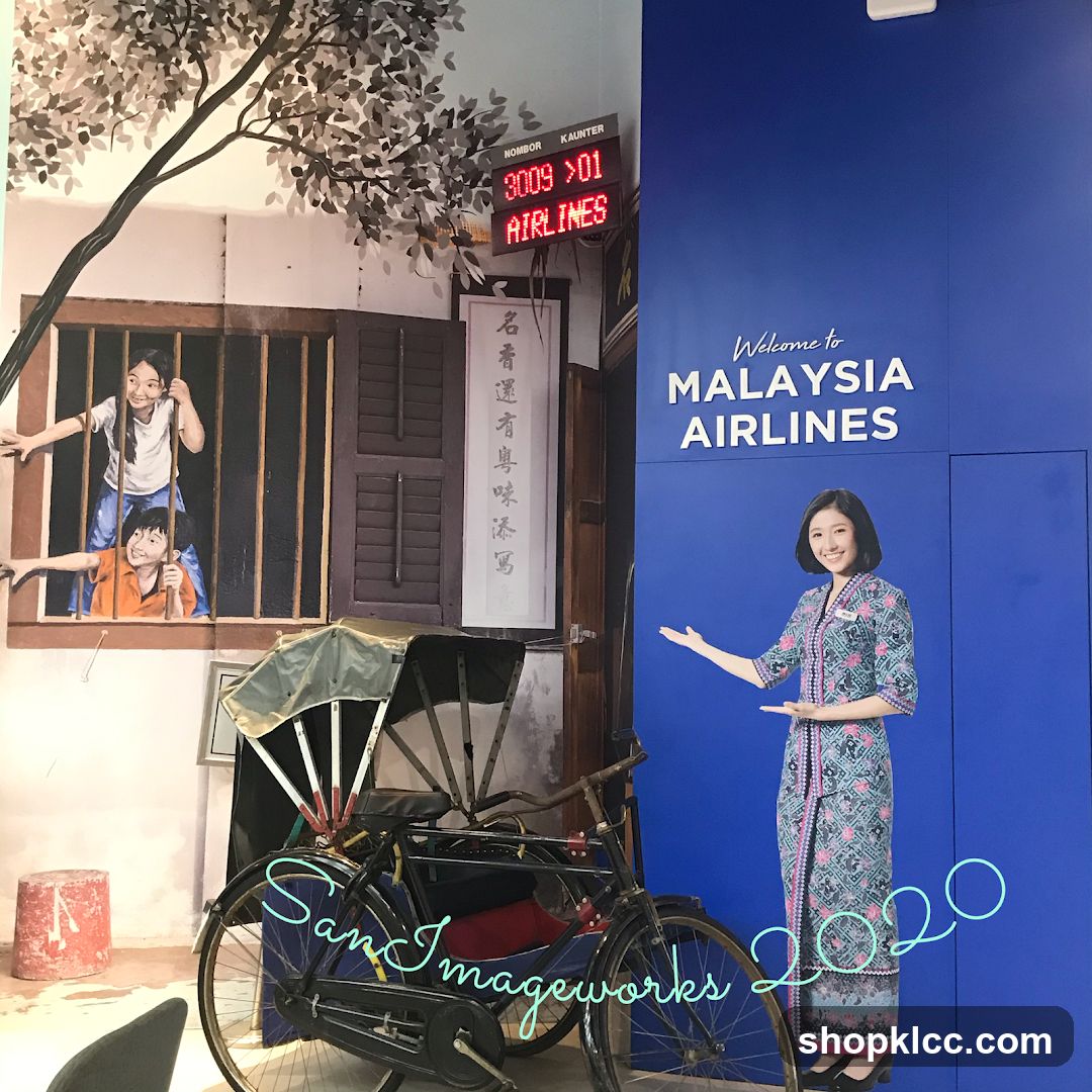 Malaysia Airlines Display