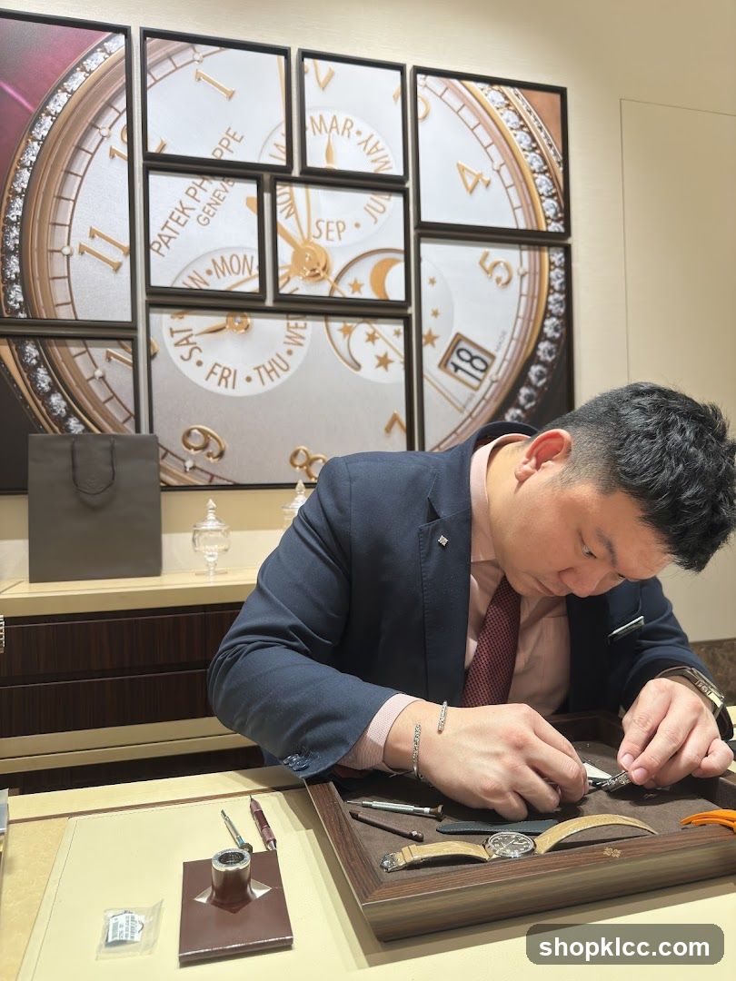 Watchmaker Working