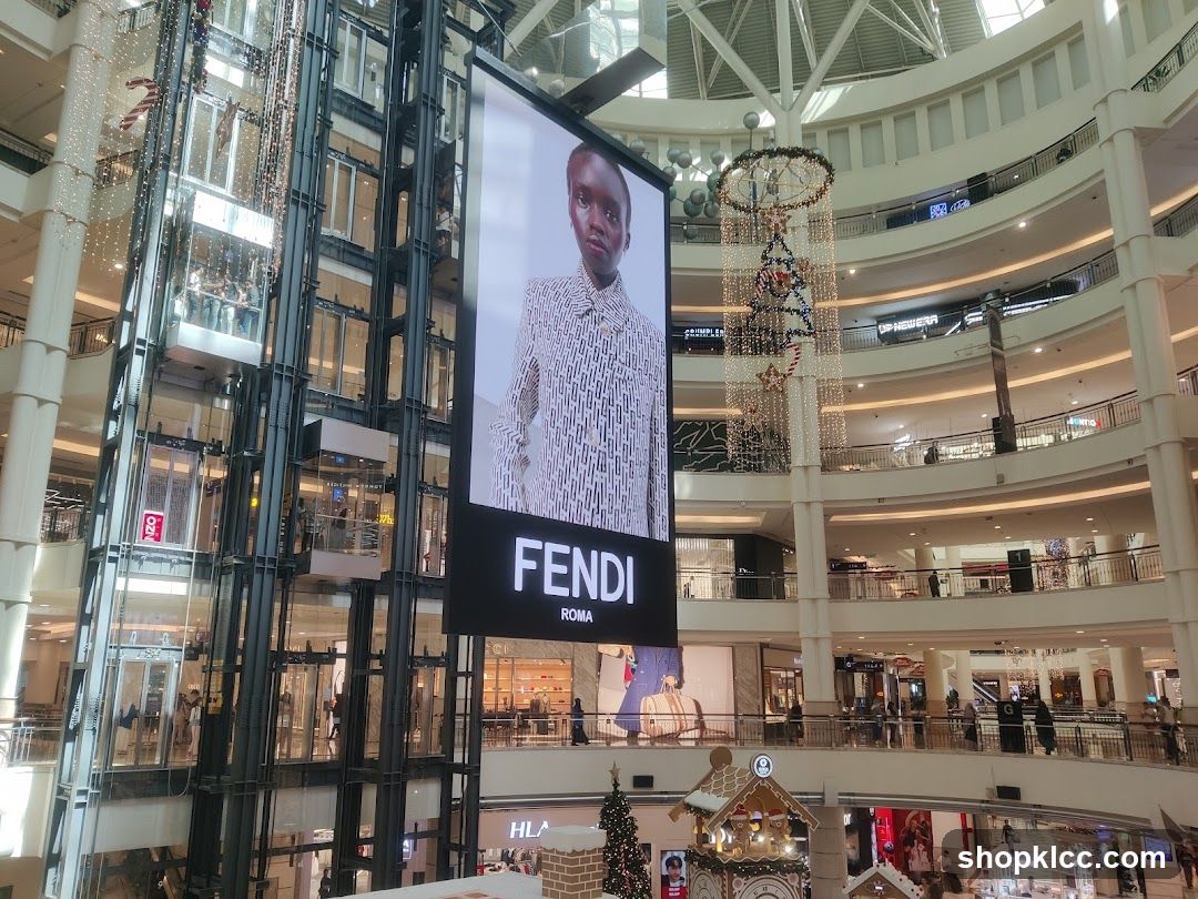Fendi Advertisement in a Mall