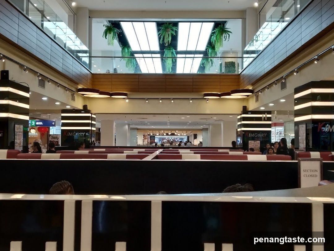 Interior of a Shopping Mall