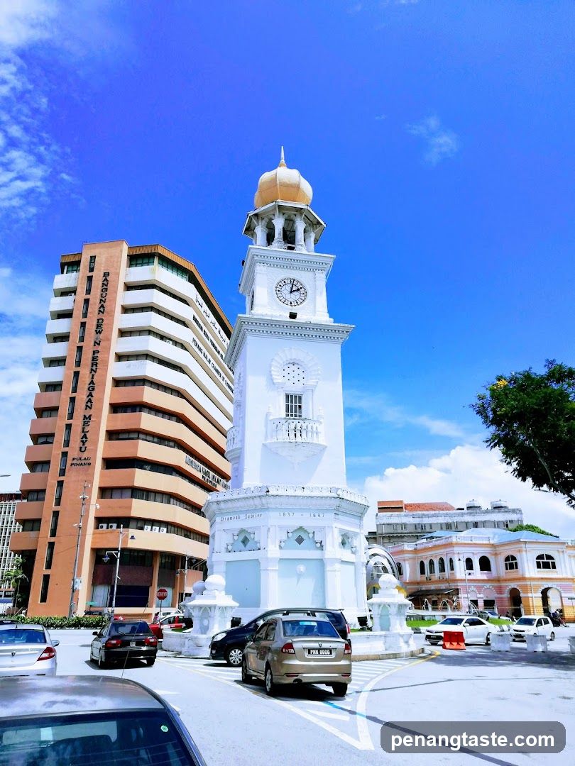 Clock Tower and Buildings