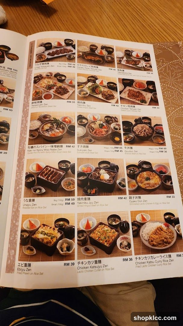 Japanese Set Meals