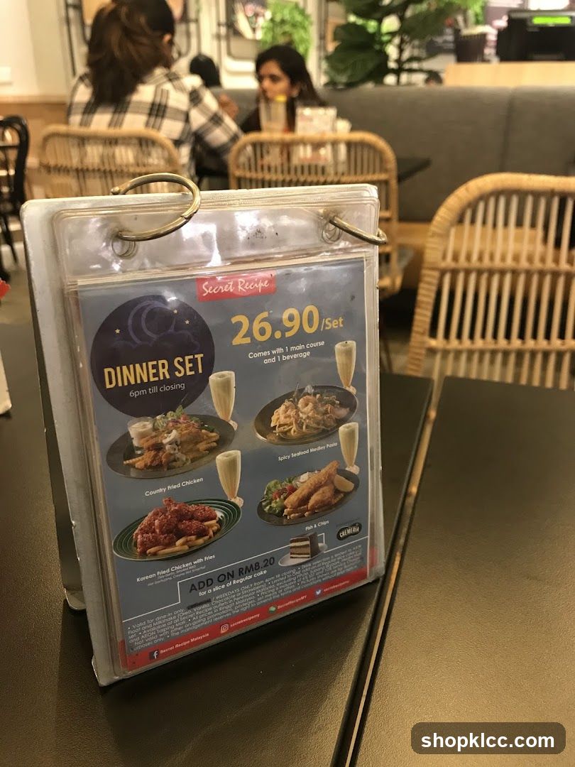 Secret Recipe Dinner Set