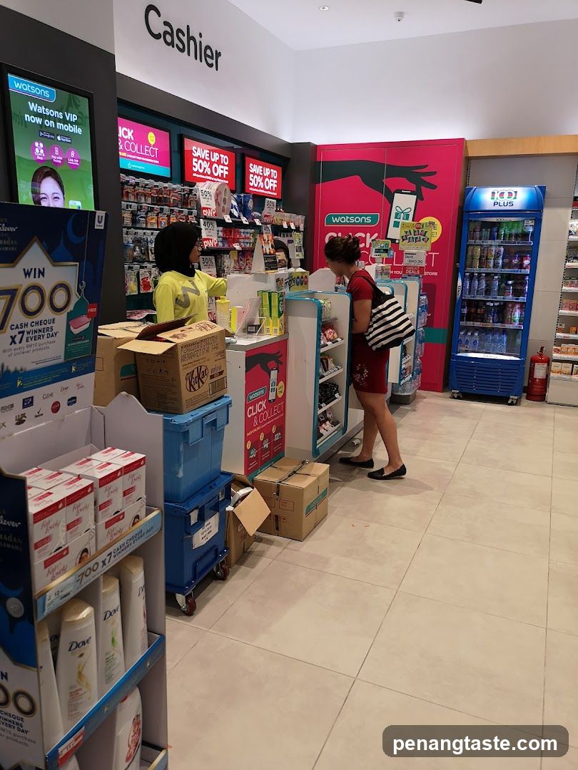 Watsons Store Interior