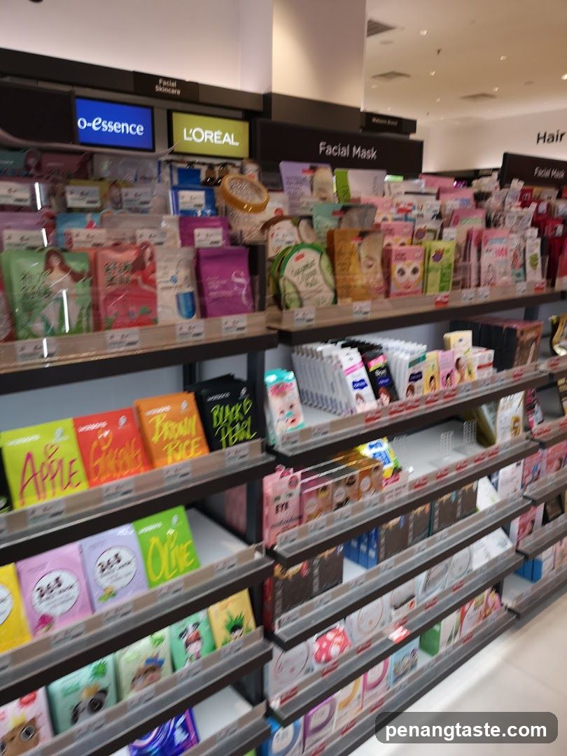 Facial Masks Display