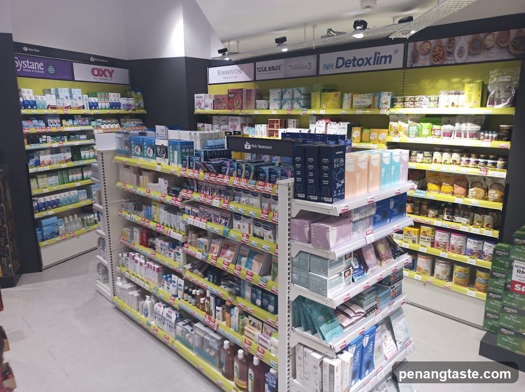 Health and Beauty Products Aisle